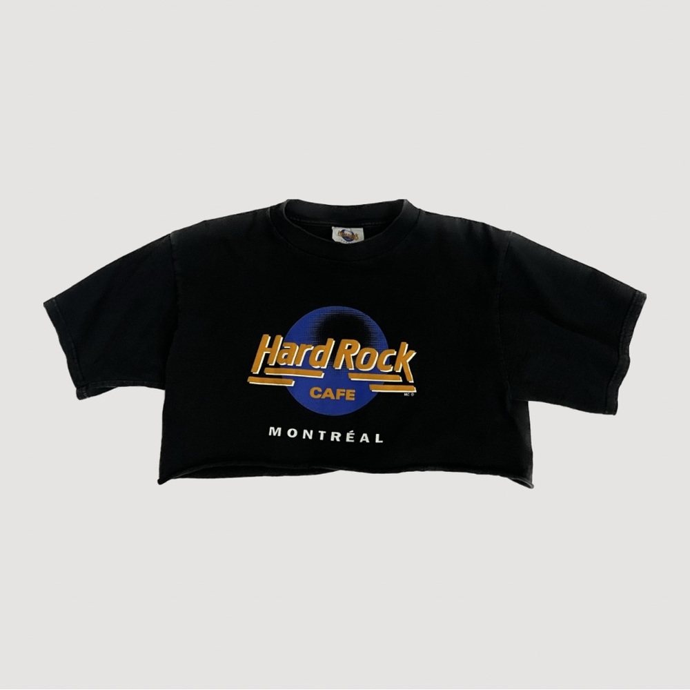 Vintage Hard Rock Cafe cropped tee - Picture 2 of 3